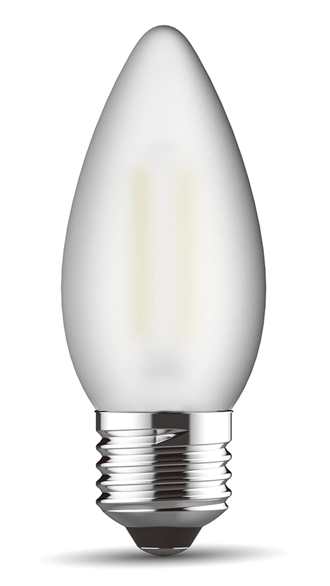 763432133  Value Classic LED Candle E27 4W 2700K 470lm
